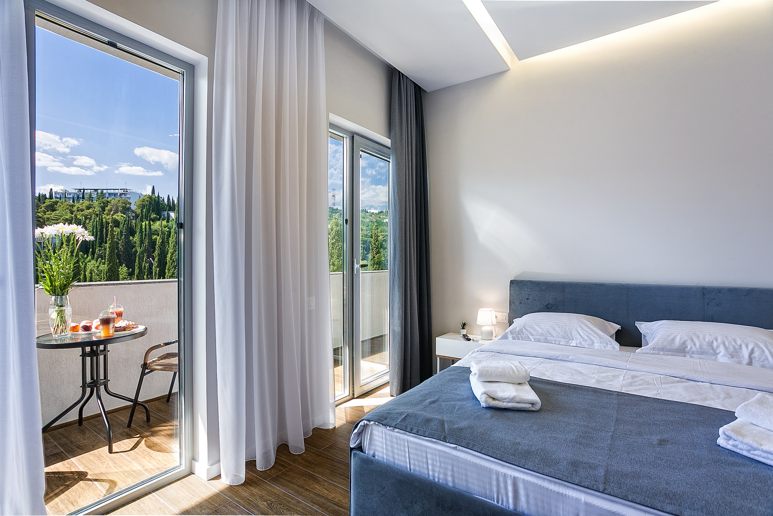 Алушта, Профессорский уголок, студия, 30 м², с террасой/балконом